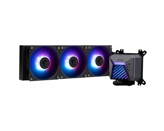 Tản nhiệt nước AIO MSI MAG CORELIQUID A15 360 Black (LGA 1851/1700, AM5/AM4)