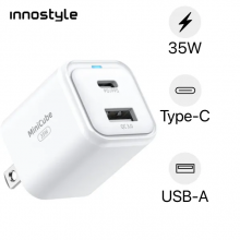 Củ Sạc Nhanh Innostyle MiniCube GaN II PD35W+QC3.0 2 Cổng