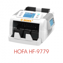 Máy Đếm Tiền HOFA HF-9779 (Dáng ngắn, phân biệt giả/lẫn loại, cộng dồn)