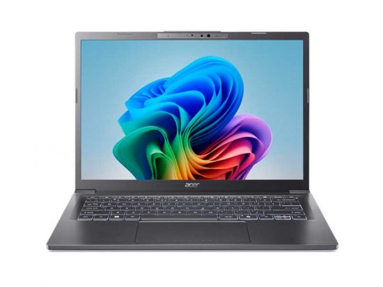 Laptop Acer Aspire 14 AI A14-11M-X8FP (Qualcomm Snapdragon X1-26-100, RAM 16GB, SSD 512GB, VGA Qualcomm Adreno X1-45, Màn Hình 14inch FHD+ IPS 120Hz, Windows 11)