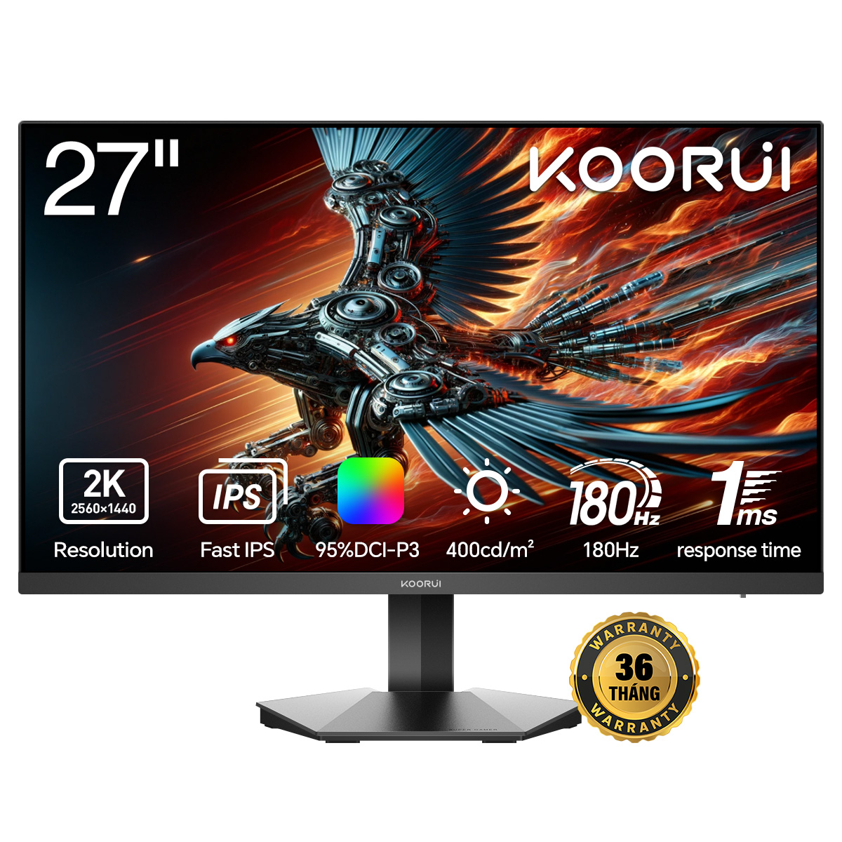 36455-g2721v-avatar-01 Màn Hình Gaming KOORUI 27inch G2721V 180Hz (IPS, 2K QHD, 1ms, HDR 400)