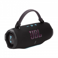 Loa Di Động JBL Charge 6 Màu Đen Cam (30W, Pin 28h, Chống Nước IP68, Bluetooth 5.4, Auracast, Có Quai Xách, Chính Hãng)