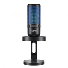 Micro Thu Âm Để Bàn Boya K3 (Cổng Kết Nối USB-C, Chip DSP Khử Ồn, Đèn RGB)