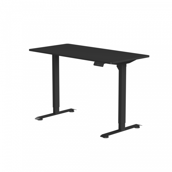 Bàn Nâng Hạ WARRIOR - Paladin Series - WGT602 Black (1.2 x 0.6m, Nâng hạ điện 71-119cm)