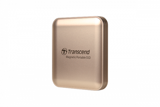 Ổ Cứng Di Động SSD Transcend ESD420 2TB USB 3.2 Gen 2x2 Type-C MagSafe - Champagne Gold (TS2TESD420G)
