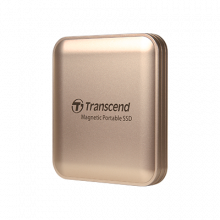 Ổ Cứng Di Động SSD Transcend ESD420 4TB USB 3.2 Gen 2x2 Type-C MagSafe - Champagne Gold (TS4TESD420G)