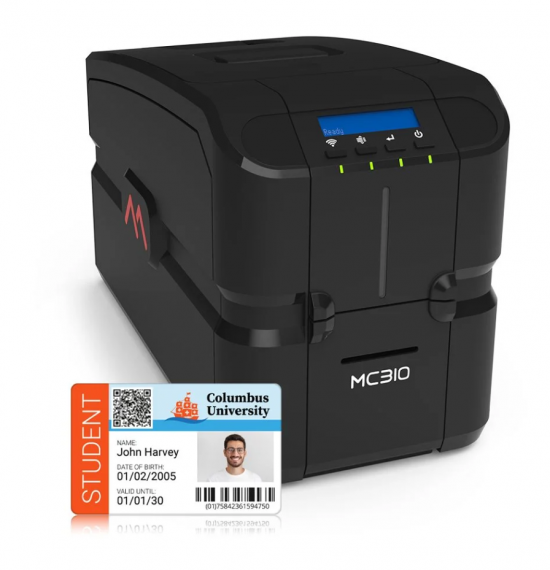 Máy In Thẻ Nhựa 1 Mặt Bảo Mật Cao Cấp Matica MC310