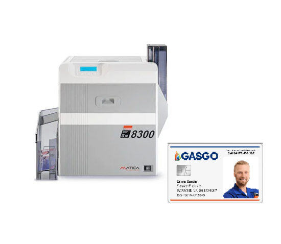 MÁY IN THẺ TỪ CHUYÊN NGHIỆP MATICA XID8300