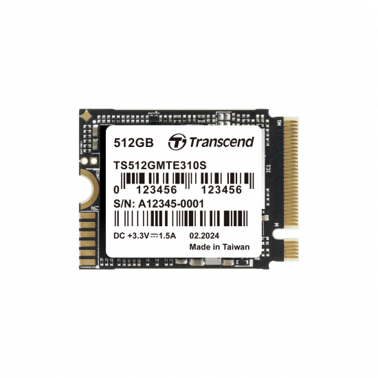 Ổ Cứng Gắn Trong SSD Transcend MTE310S 512GB M.2 2230 NVMe PCIe Gen4 x4 (TS512GMTE310S)