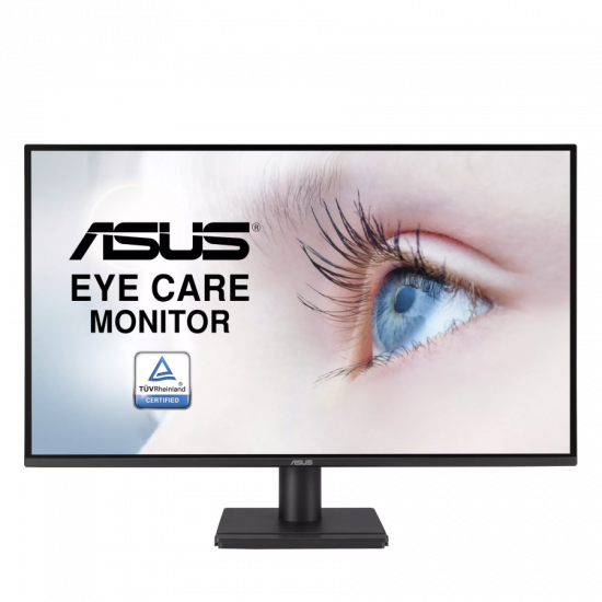 Màn Hình Gaming ASUS 27inch VA27AQ (QHD, IPS, 75Hz, 1ms, Tích Hợp Loa, VGA, HDMI, DisplayPort, Màu Đen)