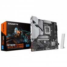 Mainboard Gigabyte B760M GAMING WIFI6 PLUS GEN5 (LGA 1700, 2x DDR5, HDMI, Displayport, VGA, M.2 PCIe 4.0, LAN 2.5G)