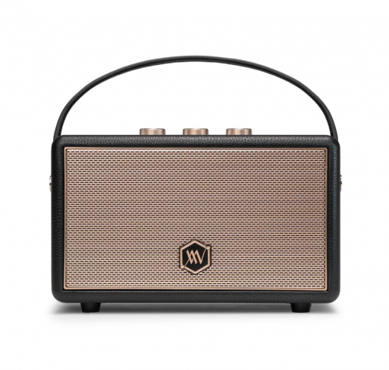 Loa Di Động Retro Alpha Works W89 Black - Rose Gold (AW-W89BLKR)