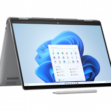 Laptop HP Envy X360 14-fa0050AU A29H8PA (AMD Ryzen 5 8640HS, RAM 16GB, SSD 512GB, VGA AMD Radeon Graphics, Màn Hình 14inch OLED 2.8K Touch, Windows 11, Vỏ Kim Loại Màu Bạc)