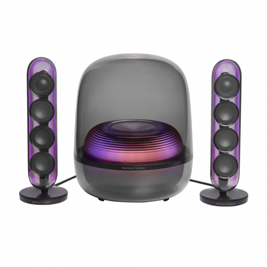 Loa BLuetooth Harman Kardon SoundSticks 5 Black (190W, Bluetooth 5.4, Auracast)