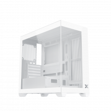 Vỏ case Xigmatek Blast M Arctic - EN46186 (m-ATX, No fan, Max 9 fan, Rad 360)
