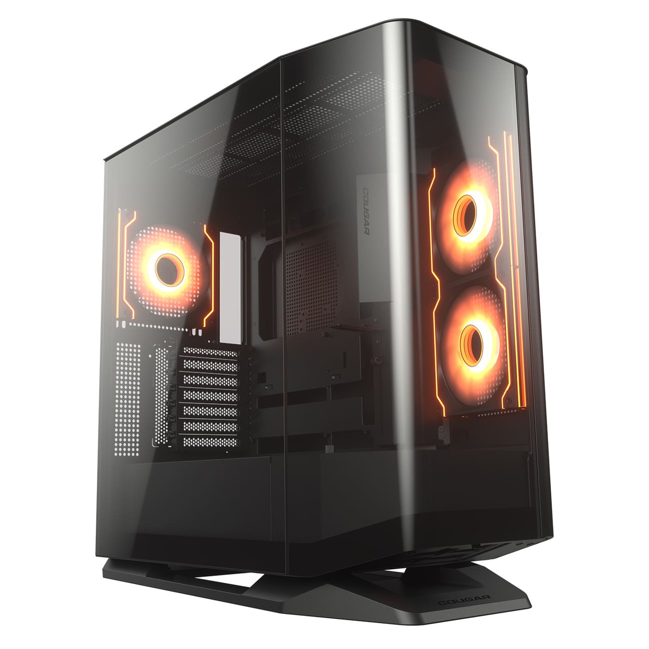 36948-vo-case-cougar-fv270-rgb-black-philong-1 Vỏ case Cougar FV270 RGB Black (Mid Tower, E-ATX, Kính Cong, Sẵn 4 Fan ARGB, Max 9 fan, Rad 360, USB-C)