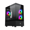 Vỏ case Xigmatek ALPHARD M 3IF Black - EN48814 (m-ATX, Sẵn 3 fan RGB, Max 7 fan, Rad 240/280)