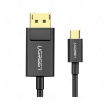 Cáp chuyển đổi Ugreen 50994 MM139 (USB-C sang Displayport, 1.5m, 4K 30Hz)