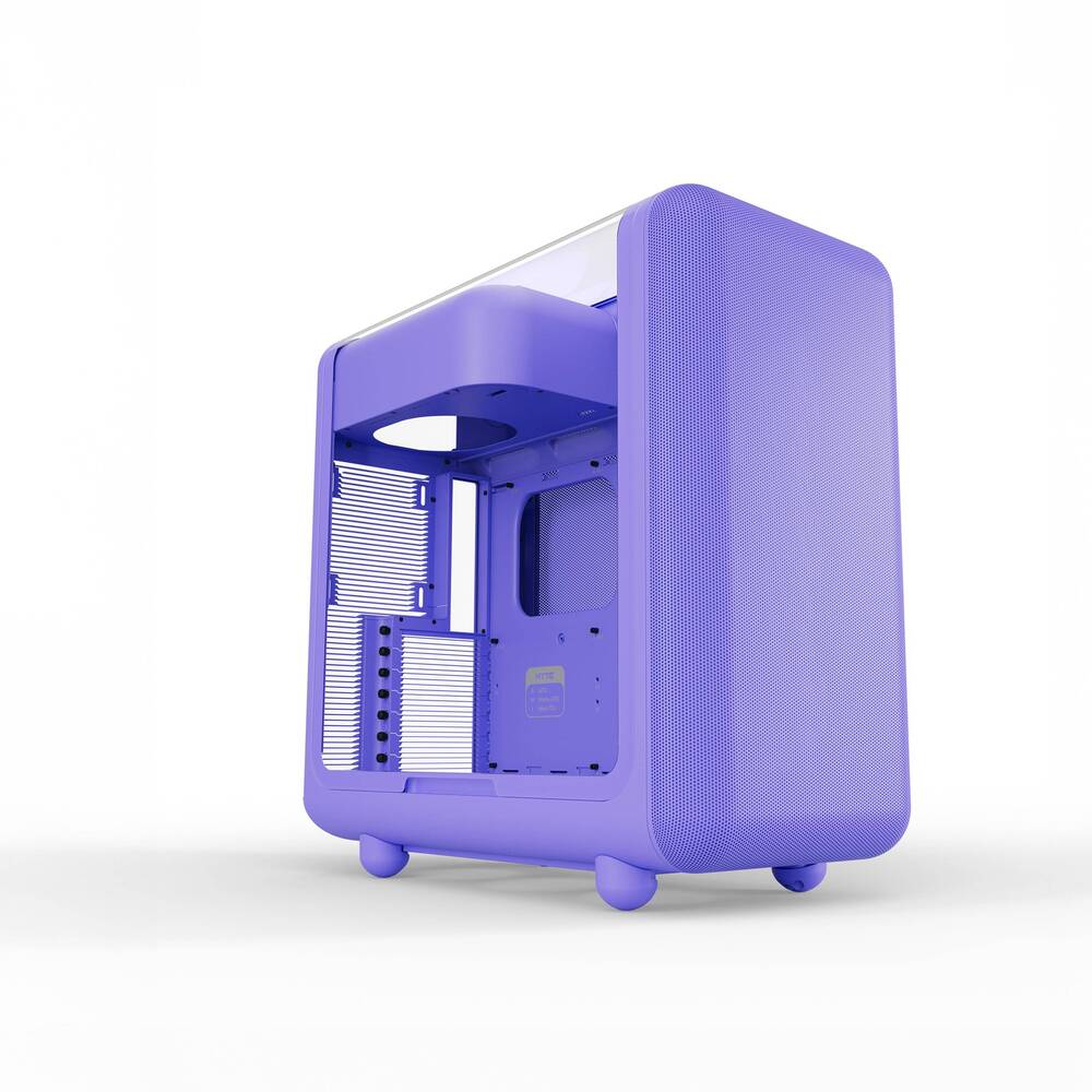 37035-vo-case-hyte-x50-taro-milk-philong-1 Vỏ Case Hyte X50 Taro Milk (E-ATX, No Fan, Max 10 Fan, Rad 360, USB-C 20Gbps) (CS-HYTE-X50G-TM)