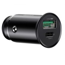 Củ Sạc Ô Tô 30W Baseus Circular Metal PPS