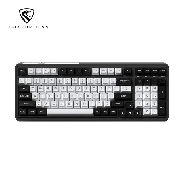 29154-fl-esports-cmk99-taichi Bàn Phím Cơ FL-Esports CMK99SAM Taichi TCC Gold Pink V2 Switch (Type C, Bluetooth 5.0, Wireless 2.4Ghz)