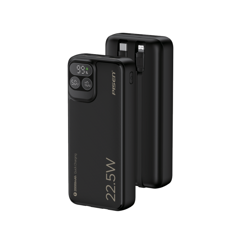 37055-pin-sac-du-phong-pisen-20000mah-quick-powerlink-tp-d32-black-philong2 Pin Sạc Dự Phòng PISEN 20000mAh QUICK POWERLink 22.5W TP-D32 Black (Kèm Cáp Lightning, USB Type C)