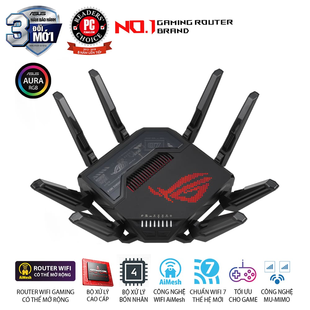 37059-router-wifi-7-asus-rog-rapture-gt-be98-philong-1 Router WiFi 7 ASUS ROG Rapture GT-BE98 (BE25000Mbps, 2x LAN 10G, AiProtection, AiMesh)