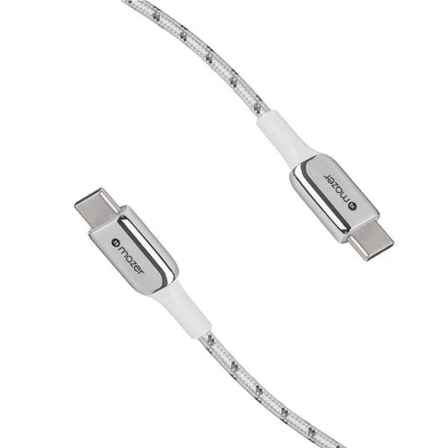 37372-cap-usb-c-to-usb-c-mazer-100w-mau-trang-philong1 Cáp USB-C TO USB-C Mazer 100W Màu Trắng (M-PL3Pro-C2C125-WH)