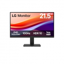 Màn Hình LG 21.5inch 22U401A-B (FullHD, VA, 100Hz, 1ms, HDMI, VGA, Màu Đen)