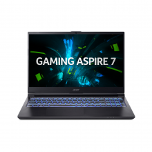 Laptop Gaming Acer Aspire 7 A715-59G-78WG (Intel Core i7-13620H, RAM 16GB, SSD 512GB, RTX 3050 6GB, Màn Hình 15.6inch Full HD 144Hz, Windows 11, Màu Đen)