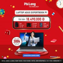 Laptop ASUS ExpertBook P1 P1403CVA-C5H16-50W (Intel Core 5 210H, RAM 16GB, SSD 512GB, Intel UHD Graphics, Màn Hình 14 inch FullHD, Windows 11, Màu Xám)