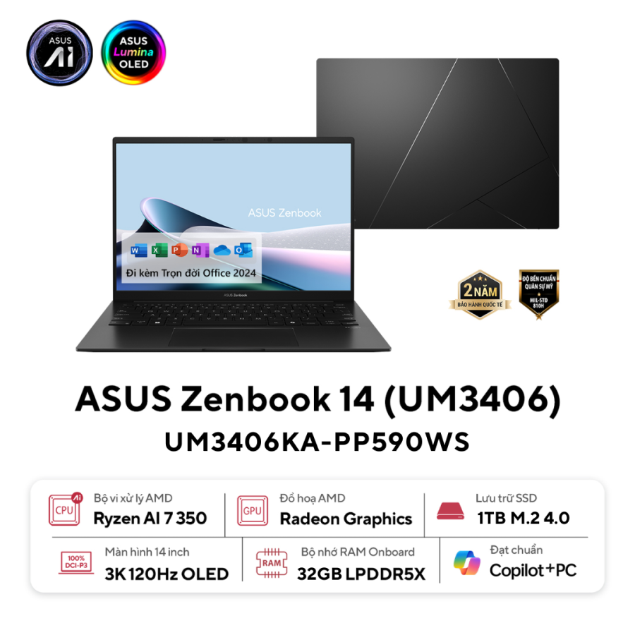 37385-laptop-asus-zenbook-14-um3406ka-pp590ws-amd-ai-ryzen7-philong1-1 Laptop ASUS Zenbook 14 UM3406KA-PP590WS (AMD Ryzen AI 7 350, RAM 32GB, SSD 1TB, AMD Radeon Graphics, Màn Hình 14 inch 3K OLED, Windows 11 Home + Microsoft Office, Màu Đen)