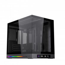 Vỏ Case Xigmatek Cloud M DGT Black - EN49859 (m-ATX, No Fan, Max 9 fan, Rad 360)