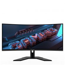 Màn Hình Cong Gigabyte Gaming 34 inch G34WQCP (2K,180Hz, 16.7 triệu màu, HDR400, AMD FreeSync Premium, Adaptive-Sync, 2 x 2W Speakers)