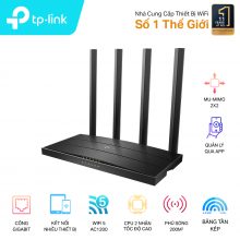 Bộ phát sóng Wifi TP-Link ARCHER C6 AC1200 MU-MIMO (4 ăng-ten/2 băng tần)