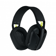 Tai Nghe Gaming Không Dây Logitech G435 LIGHTSPEED Black (LIGHTSPEED + Bluetooth, Siêu nhẹ 165g, Pin 18 giờ)