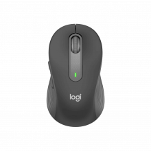 Chuột Không Dây Logitech Signature M650 Graphite (910-006262) (Logi Bolt + Bluetooth, 4000 DPI, Silent)
