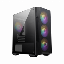 Vỏ Case MSI MAG FORGE M100A (Mid Tower, M-ATX, Sẵn 4 fan RGB, Max 6 Fan)