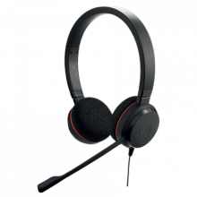 Tai nghe tổng đài JABRA Evolve 20 DUO 4999-829-289 (USB-C/A, 2 bên tai, có Micro)