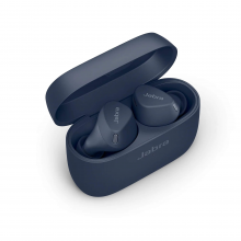 Tai Nghe Jabra Elite 4 Active True Wireless Xanh Navy (Bluetooth 5.2, Kháng nước IP57, Thời lượng pin 7 giờ)