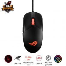 Chuột Gaming ASUS ROG Strix Impact III (Trọng lượng 59g siêu nhẹ, cảm biến quang học 12000DPI)
