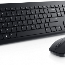 Bộ Bàn phím và Chuột không dây Dell KM3322W Black (2.4GHz)