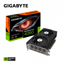 Card màn hình VGA Gigabyte GeForce RTX 4060 WINDFORCE OC 8G GDDR6 (N4060WF2OC-8GD)