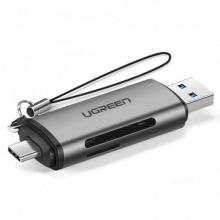 Đầu đọc thẻ nhớ UGREEN 50706 (USB 3.0, USB-C, SD, TF, CF, MS)