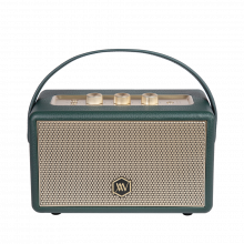 Loa di động Alpha Works W88 GREEN NAVY (45W, Bluetooth 5.3, Pin 4.5h, USB-A 2.0, Sạc USB-C)