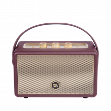 Loa di động Alpha Works W88 RED BORDEAUX  (45W, Bluetooth 5.3, Pin 4.5h, USB-A 2.0, Sạc USB-C)