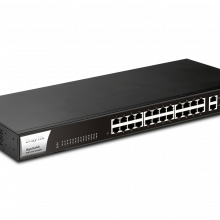 Switch Quản Lý 28 Port DrayTek VigorSwitch G1282 Web Smart (24x RJ45 + 4x SFP+/RJ-45 Uplink Gigabit)
