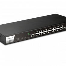 Switch Quản Lý 28 Port DrayTek VigorSwitch G2282x L2+ Managed 10G (24x RJ45 Gigabit + 4x SFP+ 10Gbps, 1x Console)