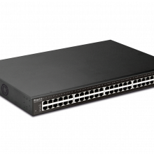 Switch Quản Lý 54 Port DrayTek VigorSwitch P2540xs L2+ Managed 10G PoE (48x RJ45 Gigabit PoE + 6x SFP+ 10Gbps Fiber)