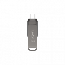 USB 256GB Lexar JumpDrive Dual Drive D400 USB3.1 Type-C/Type-A (LJDD400256G-BNQNG)